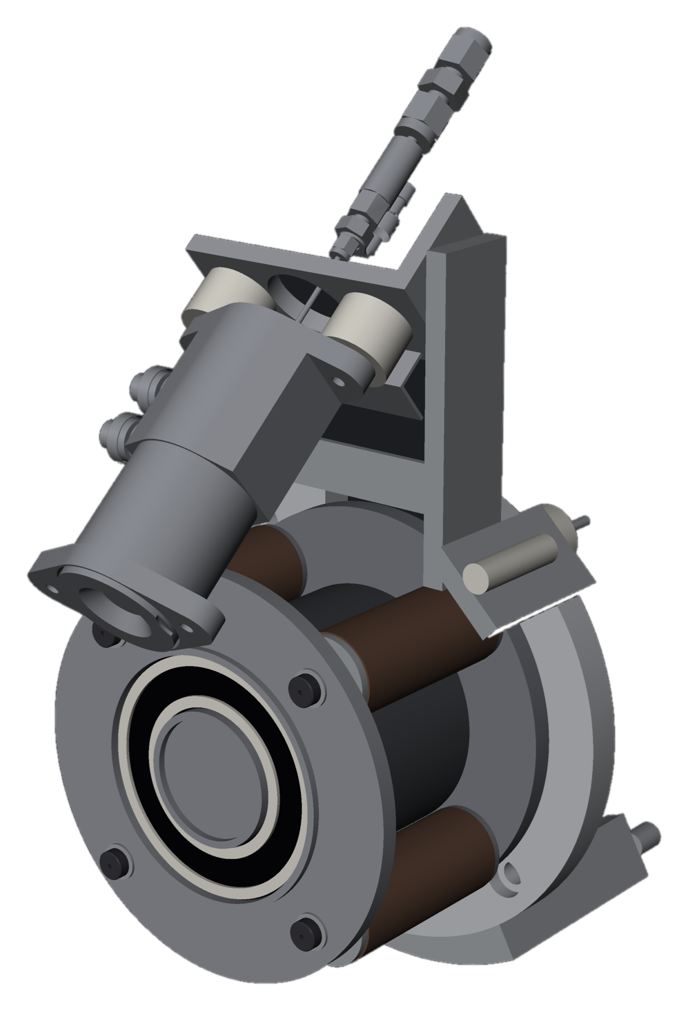 Spirit Mk I Hall effect thruster — exterior render